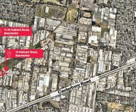 Factory, Warehouse & Industrial commercial property leased at 11-15 and 16 Halbert Road Bayswater VIC 3153