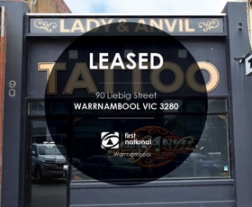 Shop & Retail commercial property leased at 90 Liebig Street Warrnambool VIC 3280