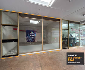Shop & Retail commercial property leased at 12/255 Dorset Road Boronia VIC 3155