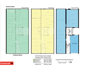 Offices commercial property leased at South West Portion Level 2, 246-248 Pulteney Street Adelaide SA 5000