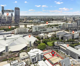 Shop & Retail commercial property leased at 23-25 Glenelg Street South Brisbane QLD 4101