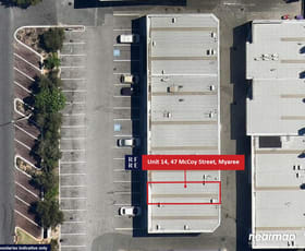 Factory, Warehouse & Industrial commercial property leased at Unit 14/47 McCoy Street Myaree WA 6154