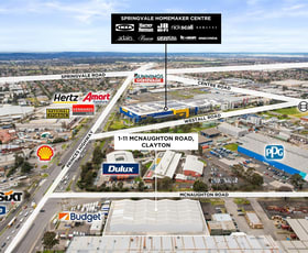 Factory, Warehouse & Industrial commercial property leased at 1-11 McNaughton Road Clayton VIC 3168