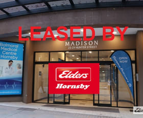 Medical / Consulting commercial property leased at 25 Hunter Street Hornsby NSW 2077