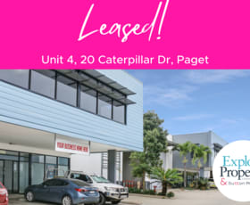 Factory, Warehouse & Industrial commercial property leased at 4/20 Caterpillar Drive Paget QLD 4740