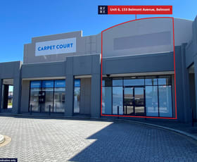 Showrooms / Bulky Goods commercial property leased at Unit 6/153 Belmont Avenue Belmont WA 6104