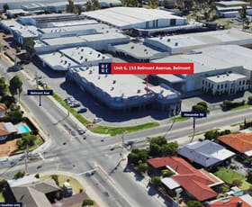 Factory, Warehouse & Industrial commercial property leased at Unit 6/153 Belmont Avenue Belmont WA 6104