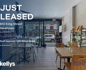 Shop & Retail commercial property leased at 613 King Street Newtown NSW 2042