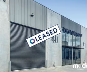 Factory, Warehouse & Industrial commercial property leased at 40/53 Jutland Way Epping VIC 3076