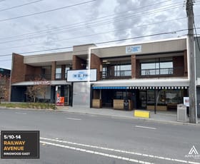 Offices commercial property leased at 5/10-14 Railway Avenue Ringwood East VIC 3135