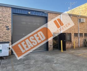 Factory, Warehouse & Industrial commercial property leased at Unit 5/17 Regent Crescent Moorebank NSW 2170