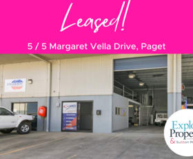 Factory, Warehouse & Industrial commercial property leased at 5/5 Margaret Vella Drive Paget QLD 4740