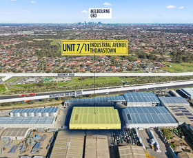 Factory, Warehouse & Industrial commercial property for lease at Unit 7/11 Industrial Avenue Thomastown VIC 3074