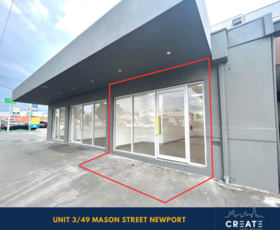 Offices commercial property leased at 3/49 Mason Street Newport VIC 3015