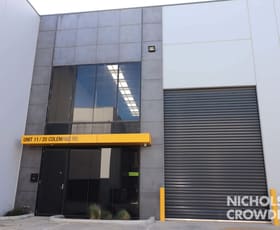 Factory, Warehouse & Industrial commercial property leased at 11/20 Colemans Road Carrum Downs VIC 3201