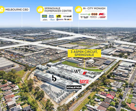 Factory, Warehouse & Industrial commercial property leased at 3 Aspen Circuit Springvale VIC 3171