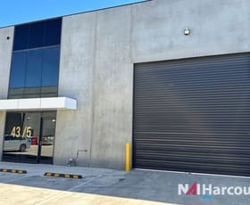 Factory, Warehouse & Industrial commercial property for lease at 43/5 Scanlon Drive Epping VIC 3076