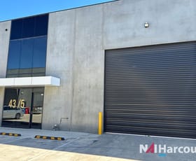 Factory, Warehouse & Industrial commercial property leased at 43/5 Scanlon Drive Epping VIC 3076