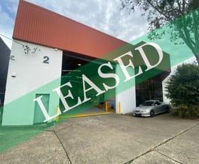 Factory, Warehouse & Industrial commercial property leased at 2 Euston Street Rydalmere NSW 2116