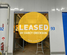 Factory, Warehouse & Industrial commercial property leased at Storage Unit 93/35 Wurrook Circuit Caringbah NSW 2229