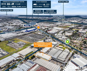 Factory, Warehouse & Industrial commercial property leased at 12 Longford Court Springvale VIC 3171