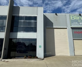 Factory, Warehouse & Industrial commercial property leased at 18/32 Silkwood Rise Carrum Downs VIC 3201