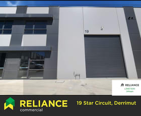 Factory, Warehouse & Industrial commercial property leased at 19 Star Circuit Derrimut VIC 3026