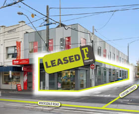 Shop & Retail commercial property leased at Ground Floor/527 Riversdale Road Camberwell VIC 3124