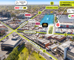 Shop & Retail commercial property for lease at Ground Floor/527 Riversdale Road Camberwell VIC 3124