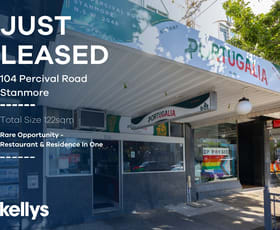 Shop & Retail commercial property leased at 104 Percival Road Stanmore NSW 2048