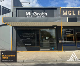 Shop & Retail commercial property leased at 1 Blackburn Road Blackburn VIC 3130