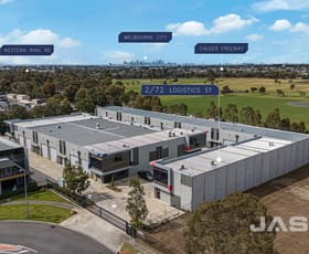 Factory, Warehouse & Industrial commercial property leased at 2/72 Logistics Street Keilor Park VIC 3042