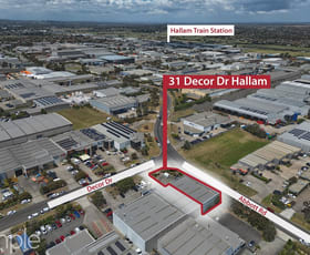 Factory, Warehouse & Industrial commercial property leased at 31 Decor Drive Hallam VIC 3803