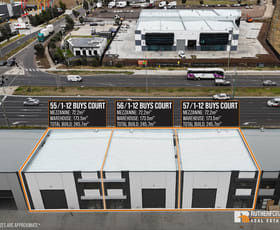 Factory, Warehouse & Industrial commercial property for lease at 55 & 56 & 57/1-12 Buys Court Derrimut VIC 3026