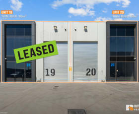 Factory, Warehouse & Industrial commercial property for sale at 19 & 20/19 Export Drive Brooklyn VIC 3012