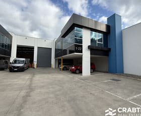 Factory, Warehouse & Industrial commercial property for lease at 1/22 Canterbury Road Braeside VIC 3195