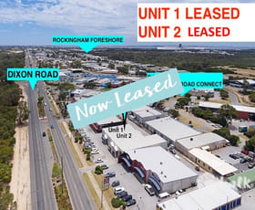 Offices commercial property leased at Units 1 & 2/121 Dixon Road Rockingham WA 6168