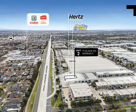Factory, Warehouse & Industrial commercial property for lease at 2/71 Elgar Road Derrimut VIC 3026