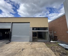Factory, Warehouse & Industrial commercial property leased at 41 Industry Place Bayswater VIC 3153