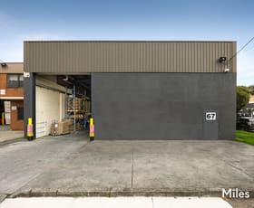 Factory, Warehouse & Industrial commercial property for lease at 67 Kylta Road Heidelberg West VIC 3081