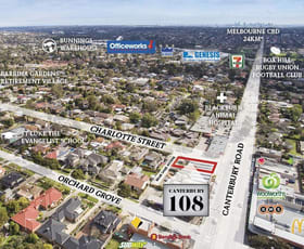Shop & Retail commercial property sold at 106-112 Canterbury Road Blackburn South VIC 3130