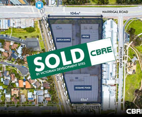 Development / Land commercial property sold at 615 Warrigal Road Ashwood VIC 3147