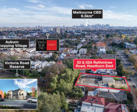 Development / Land commercial property sold at 32 & 32A Rathmines Road Hawthorn East VIC 3123