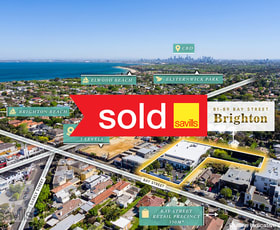 Development / Land commercial property sold at 81-89 Bay Street Brighton VIC 3186