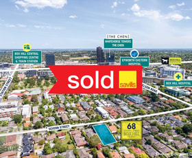 Development / Land commercial property sold at 68 Severn Street Box Hill North VIC 3129