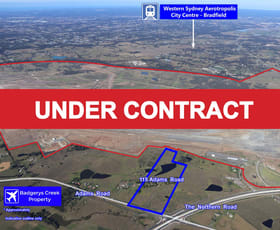 Development / Land commercial property sold at 115 Adams Road Luddenham NSW 2745