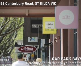 Parking / Car Space commercial property sold at 92/352 Canterbury Road St Kilda VIC 3182