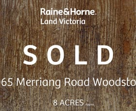 Development / Land commercial property sold at 1065 Merriang Road Woodstock VIC 3751