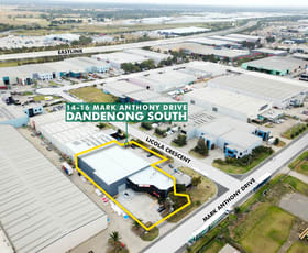 Factory, Warehouse & Industrial commercial property sold at 14-16 Mark Anthony Drive Dandenong South VIC 3175