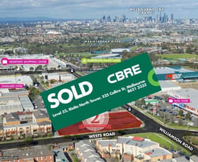 Development / Land commercial property sold at 2 Wests Road Maribyrnong VIC 3032